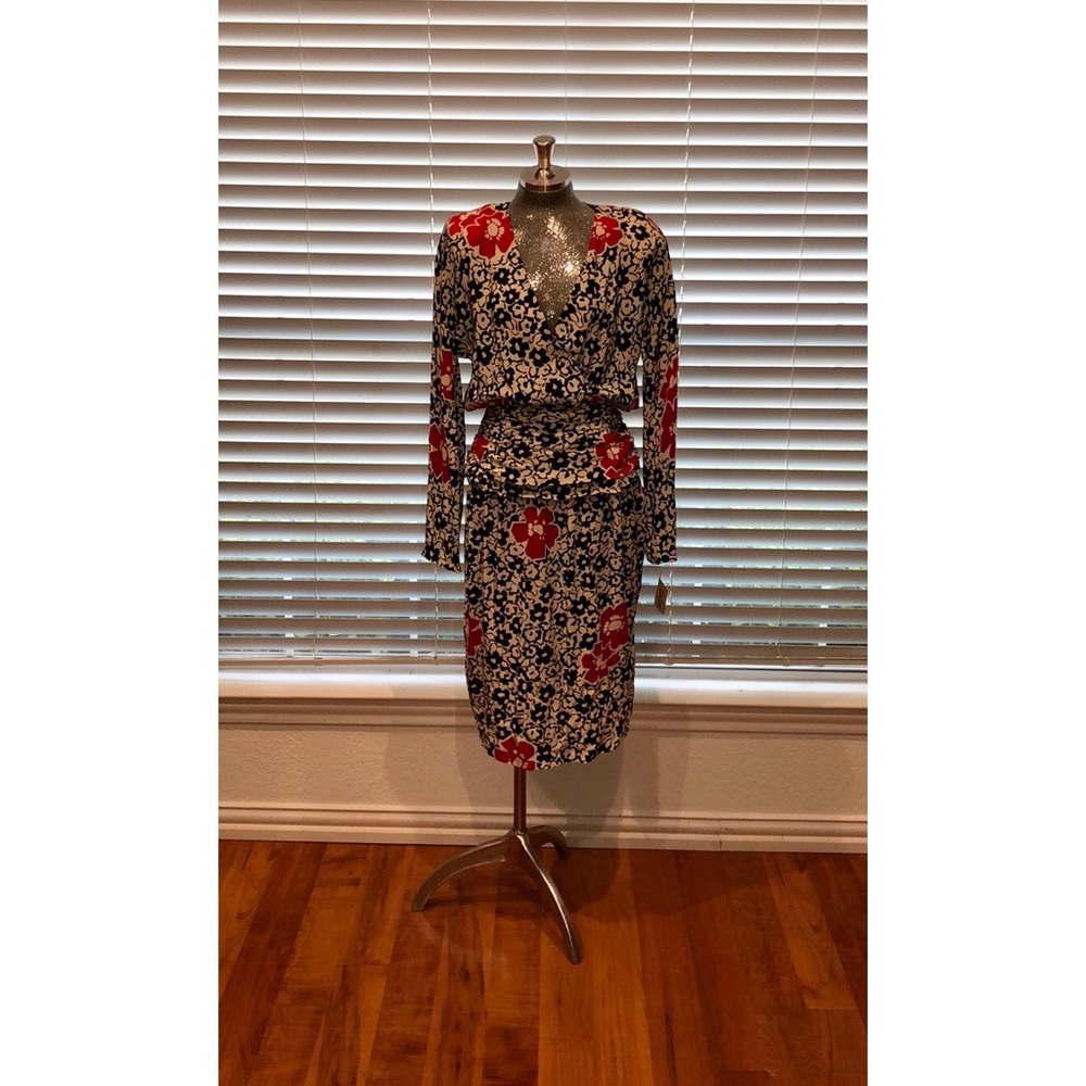 Miss O by Oscar de la Renta Vintage 1980’s Dress